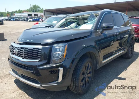 2021 Kia Telluride Ex z USA, uszkodzony, nr VIN 5XYP34HC3MG121732